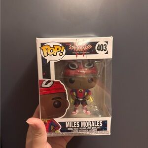 Miles morales (spiderman) funko pop (authentic)